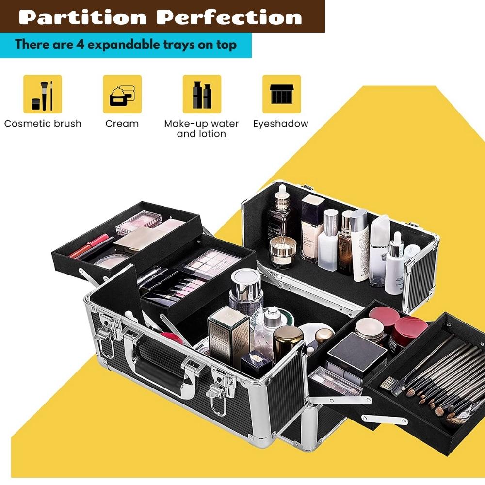 Professional Makeup Rolling Case: image 3