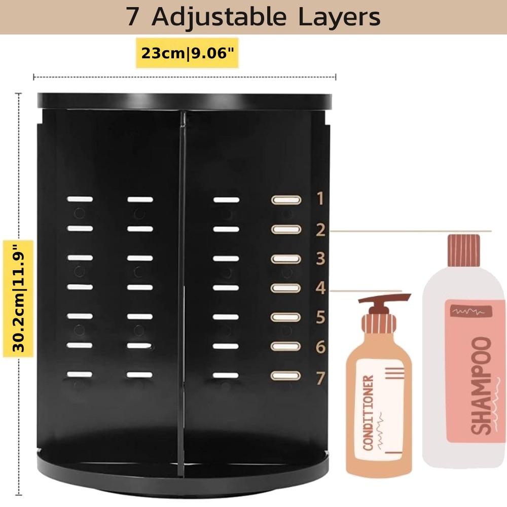 Rotating Makeup Organizer: image 3