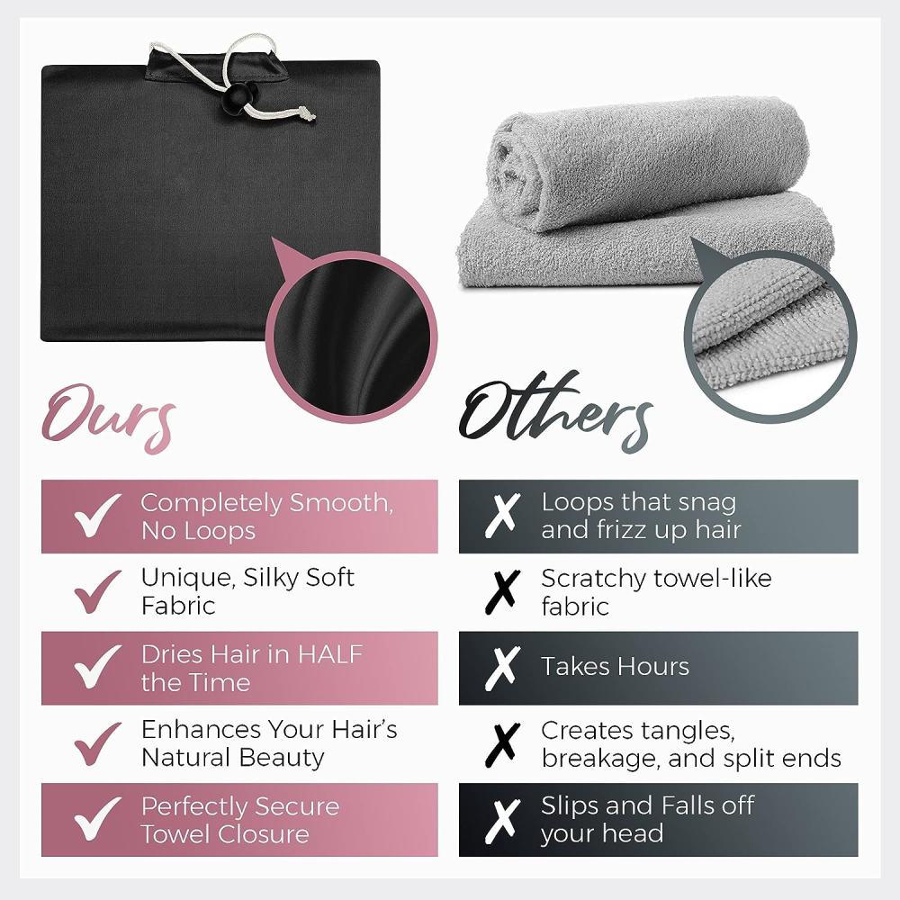 Microfiber Hair Towel: image 4